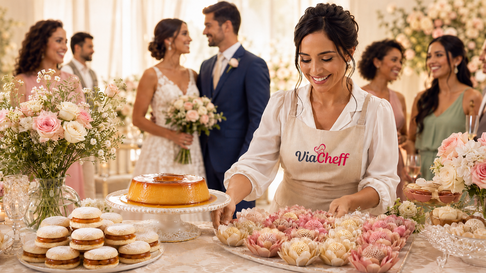 Wedding Season, Made at Home: Bem-Casados, Flower Truffles & the Perfect Pudim